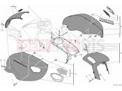 DUCATI Monster 1100 EVO ANNIVERSARY FAIRING » PLASTICS