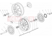 DUCATI Monster 1100 EVO ANNIVERSARY WHEELS » FRONT WHEEL