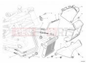 DUCATI Monster 1100 EVO ANNIVERSARY OIL COOLER » LUBRICATION SYSTEM