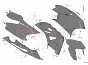 DUCATI Superbike 1199 Panigale ABS FAIRING » PLASTICS