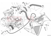 DUCATI Superbike 1199 Panigale ABS COOLING SYSTEM » COOLING SYSTEM
