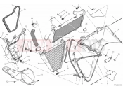 DUCATI Superbike 1199 Panigale ABS WATER COOLER » COOLING SYSTEM