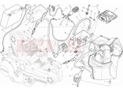 DUCATI 2013 Monster 696 ABS ANNIVERSARY BATTERY » WIRING HARNESS