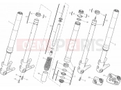 DUCATI 2013 Monster 696 ANNIVERSARY FRONT FORK » FRONT SUSPENSION