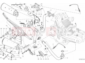 DUCATI 2013 Monster 696 ANNIVERSARY EXHAUST SYSTEM » EXHAUST SYSTEM