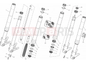 DUCATI 2013 Monster 795 024 - FRONT FORK (2) » FRONT SUSPENSION