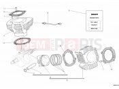 DUCATI 2013 Monster 795 CYLINDER - PISTON » ENGINE CASE