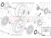 DUCATI 2013 Monster 795 ABS WHEELS » FRONT WHEEL