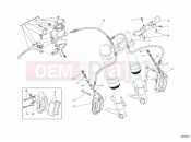 DUCATI Hypermotard 796 FRONT BRAKE SYSTEM » BRAKING SYSTEM