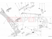 DUCATI Monster 796 ABS FOOTRESTS, LEFT » UNCLASSIFIED