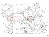 DUCATI 2013 Monster 796 ANNIVERSARY THROTTLE BODY » INTAKE, CARBURETTOR