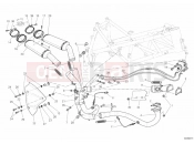 DUCATI 2013 Superbike 848 EVO Corse SE EXHAUST SYSTEM » EXHAUST SYSTEM