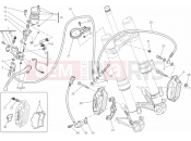 DUCATI 2013 Superbike 848 EVO Corse SE FRONT BRAKE SYSTEM » BRAKING SYSTEM