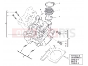 CYLINDER HEAD - Husqvarna TXC 511 2013