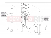 STEERING FORK - Husqvarna TXC 511 2013