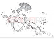 REAR WHEEL - Husqvarna TXC 511 2013