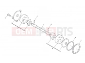 HUSQVARNA 2013 TE 449-511 OIL PUMP