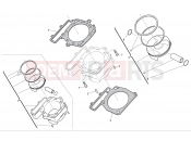 HUSQVARNA 2012 SMR 511 CYLINDER - PISTON