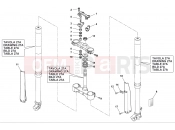 HUSQVARNA 2012 SMR 511 STEERING FORK