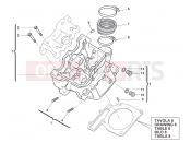 CYLINDER HEAD - Husqvarna TE 449-511 2012