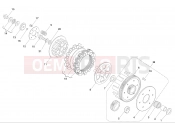HUSQVARNA 2012 CR 65 PRIMARY DRIVE - CLUTCH