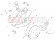HUSQVARNA 2012 CR 65 CRANKCASE COVERS