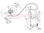 HUSQVARNA 2012 CR 65 REAR BRAKE SYSTEM