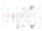 HUSQVARNA 2011 TE 449-511 FRONT FORK