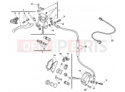 HUSQVARNA 2011 TE 449-511 FRONT BRAKE