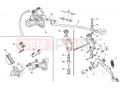 HUSQVARNA 2011 TE 449-511 REAR BRAKE SYSTEM