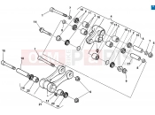 HUSQVARNA 2006 SMS-TE 610 LINKAGE SUSPENSION