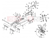 SWING ARM ASSMEBLY - Husqvarna SMS-TE 610E 2004