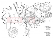 HUSQVARNA 2004 TE 510 CENTENNIAL CYLINDER HEAD