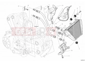 DUCATI 2013 Diavel OIL COOLER » LUBRICATION SYSTEM