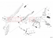 DUCATI 2013 Diavel FOOTRESTS, LEFT » UNCLASSIFIED