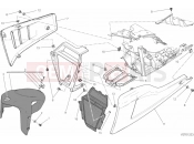 DUCATI Diavel BRA FRONT MUDGUARD » PLASTICS