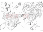DUCATI Diavel BRA 010 - HALF-CRANKCASES PAIR » ENGINE CASE
