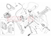 DUCATI Diavel Carbon BRA REAR BRAKE SYSTEM » BRAKING SYSTEM