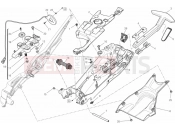 DUCATI Diavel CROMO REAR FRAME COMP. » FRAME