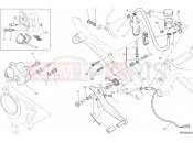 DUCATI 2013 HYPERMOTARD SP REAR BRAKE SYSTEM » BRAKING SYSTEM