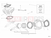DUCATI Monster 1100 EVO ABS CYLINDER - PISTON » ENGINE CASE
