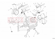 DUCATI Monster 1100 EVO ABS VERTICAL CYLINDER HEAD » VALVE DRIVE