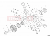 DUCATI 2012 Superbike 1199 Panigale CRANKSHAFT » ENGINE CASE