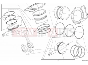 DUCATI Superbike 1199 Panigale S CYLINDER - PISTON » ENGINE CASE