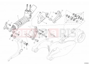 DUCATI Superbike 1199 Panigale S ABS REAR SHOCK ABSORBER » SWING ARM