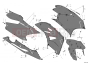 DUCATI Superbike 1199 Panigale S ABS FAIRING » PLASTICS