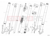 DUCATI Multistrada 1200 FRONT FORK » FRONT SUSPENSION