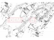 DUCATI Multistrada 1200 REAR FRAME COMP. » FRAME