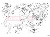 DUCATI Multistrada 1200 S Sport REAR FRAME COMP. » FRAME