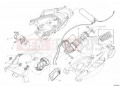 DUCATI Multistrada 1200 S Sport REAR SHOCK ABSORBER » SWING ARM